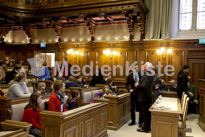 Empfang im Rathaus mit BGM und WB-9655