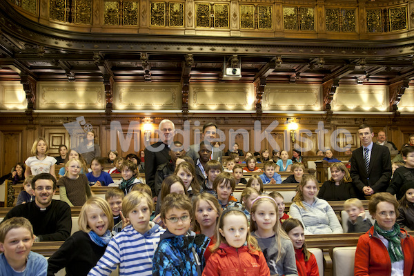 Empfang im Rathaus mit BGM und WB-9703