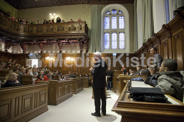 Empfang im Rathaus mit BGM und WB-9771