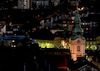 Graz_Stadtpfarrkirche bei Nacht_Irmgard Kellner.jpg