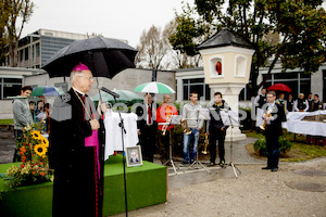 Bildstocksegnung in St. Peter Berufsschule-8724