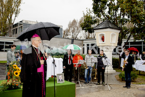 Bildstocksegnung in St. Peter Berufsschule-8725