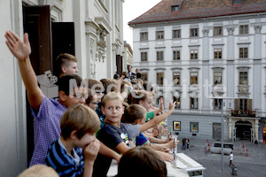 Ministranten beim Grazer  Bürgermeister Nagl 