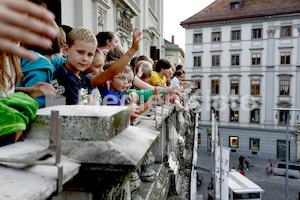 Ministranten beim Grazer Bürgermeister Nagl Ministranten beim Grazer Bürgermeister Nagl