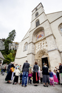 Pernegg Kirchensegnung und Erntedank-6293