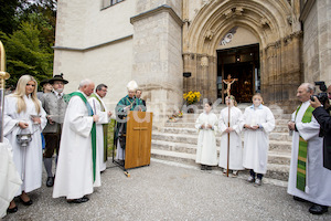 Pernegg Kirchensegnung und Erntedank-6309